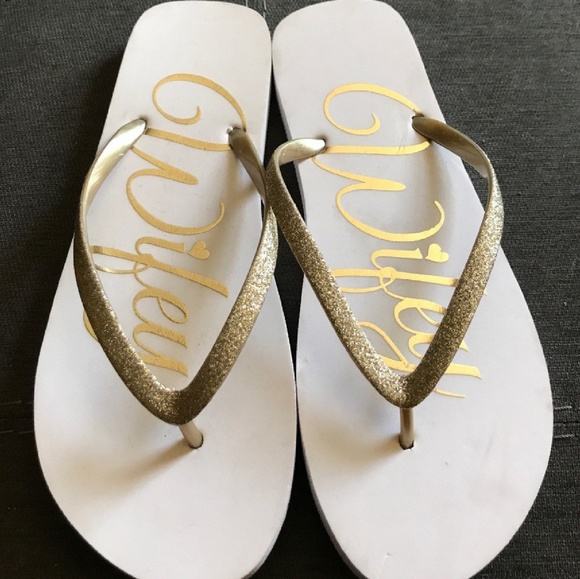 wifey flip flops